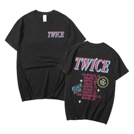 Kpop Twice Shirts 5th Word Tour Shirt Tzuyu Momo Sana Nayeon Tee