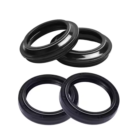 41x53x8 41 53 8 Motorcycle Front Fork Damper Oil Seal & 41x53 Dust Cover Lip For Suzuki GSF650N GSF6
