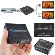 HDMI Splitter 1x2 v1.4D ViewHD - PC-47 Split 1 in 2 Out Repeater Amplifier 2 Port Hub Output Spliter