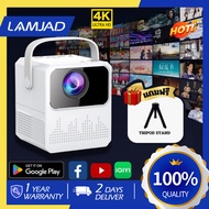 🚀ส่งเร็ว🚀COD โปรเจคเตอร์ 4K โปรเจคเตอร์มินิ โปรเจคเตอร์ดูหนัง โปรเจคเตอร์มินิต่อกับมือถือ โปรเจคเตอร