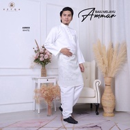 BAJU MELAYU AMMAR (V2) Baju Melayu Potongan Moden Leher Cekak Musang Tiada Pesak READY STOCK Baju Me