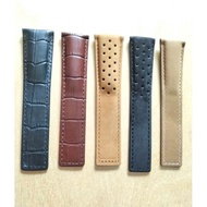Leather Strap Tali kulit untuk Tag Heuer Carrera