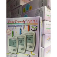 Easy touch alat tes gula darah 3in 1 alat gula darah asam urat