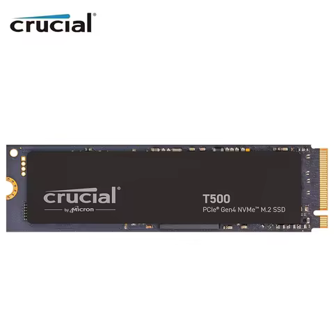 Crucial T500 1TB Gen4 NVMe M.2 Internal Gaming SSD Up to 7300MB/s Laptop & Desktop Compatible