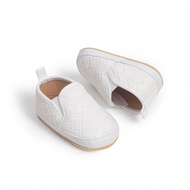 Meckior Infant Baby Girls Boys Canvas Shoes Soft Sole Toddler Slip On Newborn Crib Moccasins Casual 