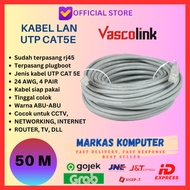50M Utp Rj45 Cat5E Original Vascolink 50 Meter Cat5E Lan Cable