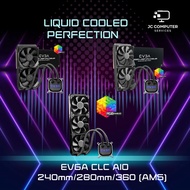 EVGA CLC AIO 240mm 280mm 360mm CPU cooler