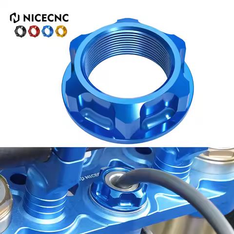 Steering Stem Nut Bolt For Yamaha WR250F WR450F YZ125 YZ250 YZ125X YZ250X YZ250F YZ450F YZ250FX YZ45