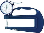 Mitutoyo 7321A Dial Thickness Gage, 0-10mm Range, ±15µm Accuracy, 0.01mm Graduation, 1.4N or Less Me