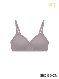 Sabina เสื้อชั้นใน Invisible Wire (ไม่มีโครง) รุ่น Function Bra รหัส SBO1300 สีช็อคโกแลต