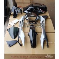 COVERSET RXZ CATALYZER HITAM EKOR PUTIH, MERAH EKOR PUTIH, BIRU EKOR PUTIH