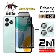 For Honor X5c 4G 2025 Anti-Privacy Hydrogel Films and Camera Flim For Honor X5C X5c Plus HonorX5c HO