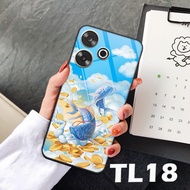 Ốp lưng KÍNH Xiaomi REDMI 13 /13X/ POCO M6 (4G) in hình 3D NHẪN-LỘC-HOA SEN-CHA MẸ