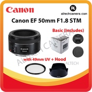 New Canon EF 50mm F1.8 STM Portrait Lens for Canon DSLR 80D 90D 850D 5D mark iii iv 6D 6D mark ii