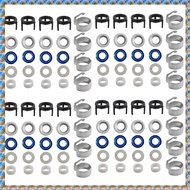 (BXGO) 96pcs/16Set Injector O-Ring Seal Repair Kit 06H998907A for A3 A4 A5 A6 Q5 Golf CC 1.8 2.0T 06