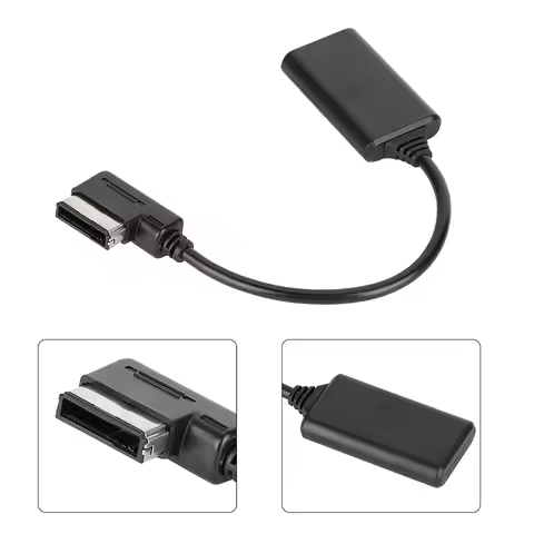 Bluetooth5.0 AUX Music Interface Adapter Audio Cable Fit for AMI MMI Music Interface Adapter