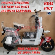 Ready- Sepeda Listrik Pacific Syncros 6.0 Sepeda Motor Listrik Pacific