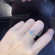 14K Gold Promise Ring Diamond Ring Wedding 925 Silver Ring Wholesale Korean Jewelry H