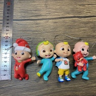 Cocomelon Toys Cocomelon Watermelon School Bus Movable Doll Bulk Toys Super Baby JJ Watermelon Doll 