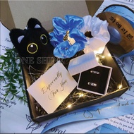 Gelang Hadian Set Dompet Pasagan Gift Box Set Necklace gift hadian for BF GF boyfriend Girlfriend