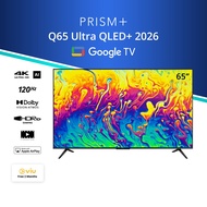 PRISM+ Q65 Ultra 2026 Q-Ultra Series QLED+ | 4K AI Google TV | 65 inch TV