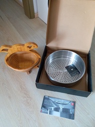 孖人牌30cm 蒸籠 Zwilling Steamer & Fruits Bucket