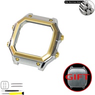 Royale Mod Compatible with Casio AE1200 Watch Case and V1 Back Cover Combo 316L Stainless Steel Upgr