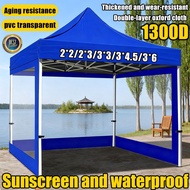 6x6 6x10 10x10 10x15 10x20FT tent side cover sun shade awning canopy Rainproof Kanopi Pasar Malam 8x