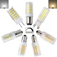 Dimmale G4 G8 GY6.35 G9 E14 E17 E11 E12 BA15D LED Corn Light 2835SMD 7W 220V LED Bulb Replace 50W Ha