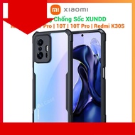 XUNDD Xiaomi Mi 11T / Mi 10T / Mi 11T / Mi 11T Pro / Mi 10T Pro / Redmi K30s Case, mika Back, Tpu Edge