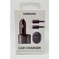 Saver Car Charger Sam 45W 15W 2 Port USB Plus Type C Fast Charging Car Charger
