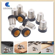 💡 12Pcs E14 to E12 Light Bulb Socket Adapter Lamp Holder Converter for Computer Use Copper Silver