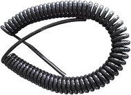 3 x 1mm Black Curly Hose Extension with 5 Metres Length (50cm Rolled) Perfect for a wide range of ap