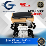 joint closure 24 core fiber optic / closure fiber optik