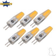 TOPSTORED 6PCS G4 LED Bulb, 120V 180lm G4 Light Bulb, Easy 2W LED Bulb Chandelier