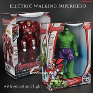 Marvel Amazing Ultimate SpiderMan Hulk Captain America Iron Man PVC Action Figure Collectible Model Toy for Kids Children's Toys
