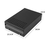 ถังเคาะกากกาแฟ แบบลิ้นชัก สแตนเลส ที่เคาะกากกาแฟ มีตัวซับเสียง Drawer Type Coffee Knock Box C024