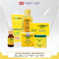 The Face Temulawak - Morning Night Cream Toner Soap Foam Serum Package