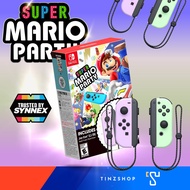 [New Arrival] Tinzshop Nintendo Switch Game Super Mario Party Joy-Con Bundle (Pastel Purple / Pastel Green)  / ประกัน Synnex / เกมมาริโอ้ปาร์ตี้ + จอยคอน