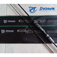 BRAND NEW ORI PIONEER fishing rod EMOTION XF Spinning Fishing Rod (FUJI RING) PACK WITH PVC PIPE