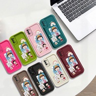 Casing For OPPO Reno 4 4F / Reno 5F / Reno 8Z / Reno 8T / Reno 7Z Cartoon Cute Chibi Maruko-chan‌ Ha