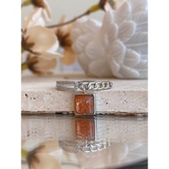 金太阳戒指 (S925银) Golden Sun Ring (S925 Silver)