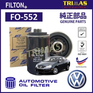 FILTON Oil Filter Volkswagen Jetta III 1K5 Engine EA113 EA888 Penapis Minyak Hitam Enjin 06J115403C 