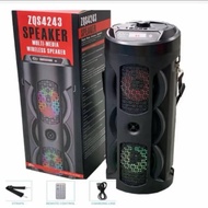 SinG-e ZQS4243,ZQS4239 Wireless Rechargeable Bluetooth Speaker with Light Dual Speaker