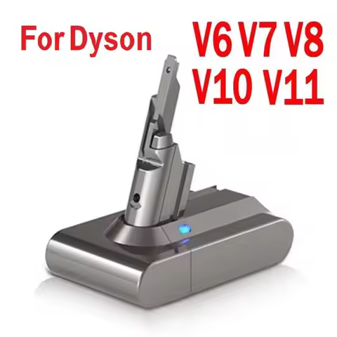 6000mAh 21.6V Batterie for Dyson V6 V7 V8 V10 V11Series SV03 DC62 SV11 SV10 SV12 SV14 SV15 Handheld 