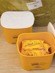 Khăn ướt con vịt vàng littel combo 10bịch tặng thùng 1bịch 60tờ