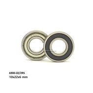 Bearing 6900 zz 6900 2rs, 10x22x6 mm, 6900zz, 69002rs, 69002z, High Quality Bearing Steel, Double Se