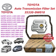 TOYOTA Auto Transmision Filter Set 35330-0W010/35330-28010-Toyota Estima /Camry/Harrier/Vellfire/Alp