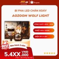 Wolf Light New Arrival Aozoom Bi-LED Vortex Light 45W- 55W Multi-function LED Headlight Increase Bri