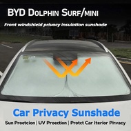 A· M Car Windshield Sunshade Fit For BYD Seagull Dolphin Surf Dolphin Mini Car Sunshade Car Essenti